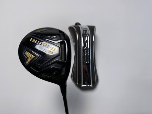 Honma Beres Black 5 Fairway Wood 18* ARMRQ MX Stiff Regular Graphite Mens RH HC, 1 of 12