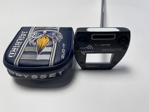 Odyssey Ai-One Square 2 Square Cruiser Jailbird Broomstick Putter 48" RH HC NEW, 1 of 12