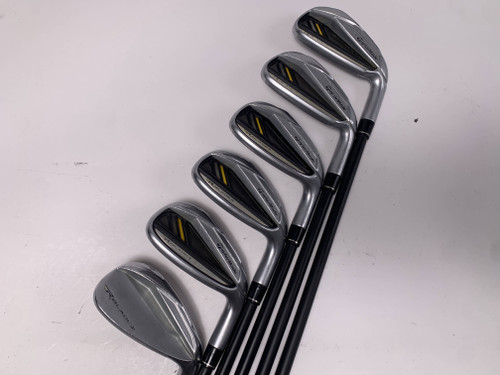 TaylorMade Womens RocketBladez HL Iron Set 6-PW+GW RocketFuel 45g Ladies RH, 1 of 12