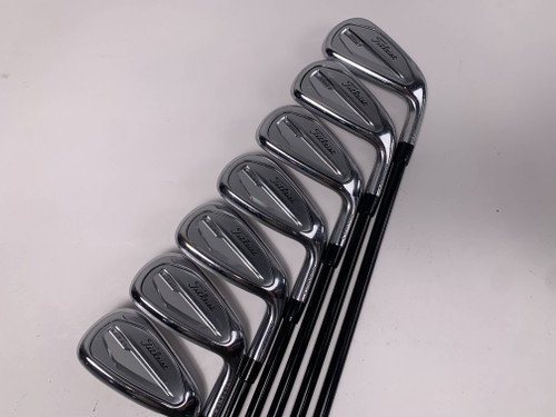Titleist T350 2023 Iron Set 5-PW+GW MMT 304SS 65g Regular RH, 1 of 12