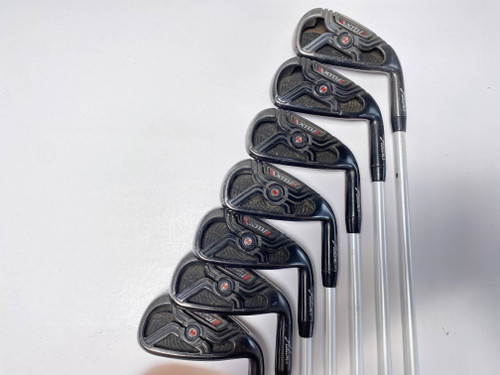 Adams XTD Cross Cavity Iron Set 4-PW Matrix Ozik Program Q85 Regular RH, 1 of 12 Adams XTD Cross Cavity Iron Set 4-PW Matrix Ozik Program Q85 Regular RH, 1 of 12