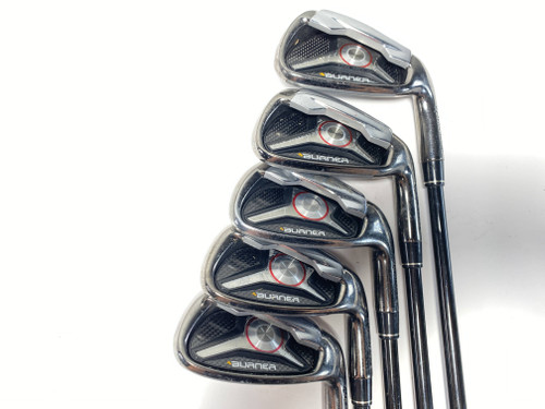 TaylorMade Burner 2009 Iron Set 6-PW Burner Superfast 65g Regular RH, 1 of 12 TaylorMade Burner 2009 Iron Set 6-PW Burner Superfast 65g Regular RH, 1 of 12