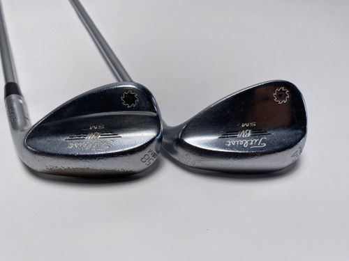 Titleist Vokey SM7 Tour Chrome Wedge Set 54* 8 58* 8 Wedge Steel Mens RH, 1 of 12 Titleist Vokey SM7 Tour Chrome Wedge Set 54* 8 58* 8 Wedge Steel Mens RH, 1 of 12