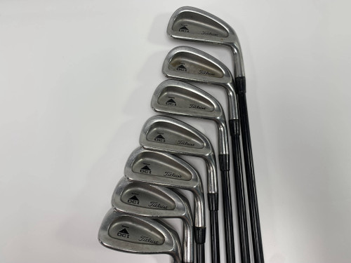 Titleist DCI Black Iron Set 3-9 Tri-Spec Stiff Graphite Mens RH, 1 of 12