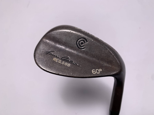 Cleveland 588 Beryllium Copper Lob Wedge LW 60* Wedge Steel Mens RH, 1 of 12