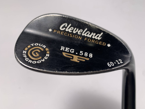 Cleveland 588 Black Pearl 2012 Lob Wedge LW 60* 12 Tour Concept Wedge RH, 1 of 12