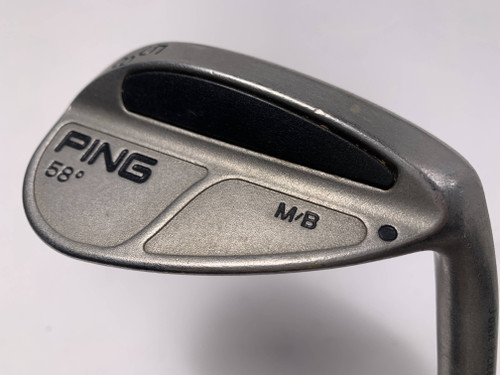 Ping MB Lob Wedge LW 58* Black Dot Wedge Steel Mens RH, 1 of 12
