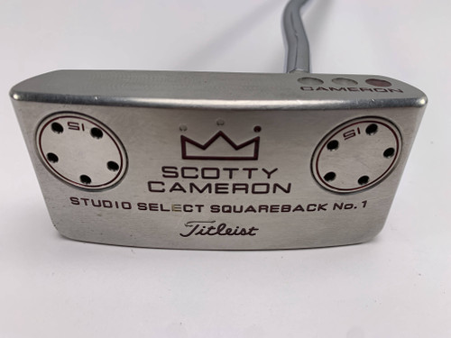 Scotty Cameron Studio Select Squareback 1 Putter 34.5" SuperStroke1.0 RH, 1 of 12 Scotty Cameron Studio Select Squareback 1 Putter 34.5" SuperStroke1.0 RH, 1 of 12