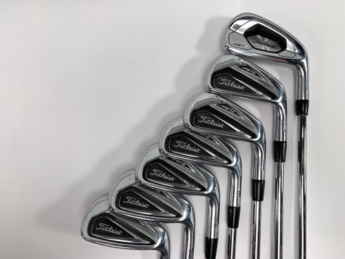 Titleist 716 AP2 Iron Set 4-PW Project X Precision Rifle 6.0 Stiff Steel Mens RH, 1 of 12 Titleist 716 AP2 Iron Set 4-PW Project X Precision Rifle 6.0 Stiff Steel Mens RH, 1 of 12