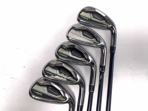 TaylorMade RocketBallz Max Iron Set 6-PW Matrix Ozik Program 55g Regular RH, 1 of 12