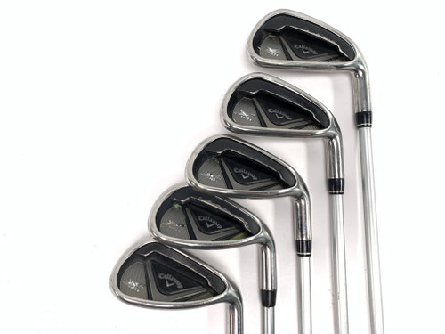 Callaway X2 Hot Iron Set 6-PW+GW Ladies Graphite Womens RH No 8 iron, 1 of 12 Callaway X2 Hot Iron Set 6-PW+GW Ladies Graphite Womens RH No 8 iron, 1 of 12