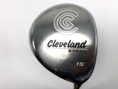 Cleveland Steel 3 Fairway Wood 15* Aldila NV Green 75g Stiff Graphite Mens RH, 1 of 12