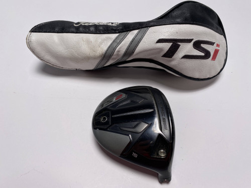 Titleist TSi2 Fairway Wood 15* HEAD ONLY Mens RH HC, 1 of 12