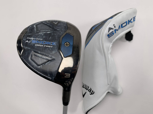 Callaway Paradym Ai Smoke Max Fast 3 Fairway Wood 16* Eldio 40g Ladies RH HC, 1 of 12