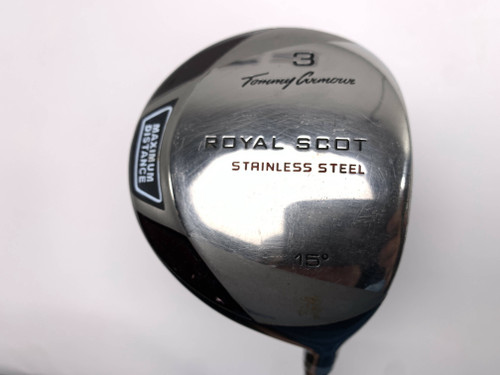 Tommy Armour Royal Scot 3 Fairway Wood 15* Regular Graphite Mens RH, 1 of 12