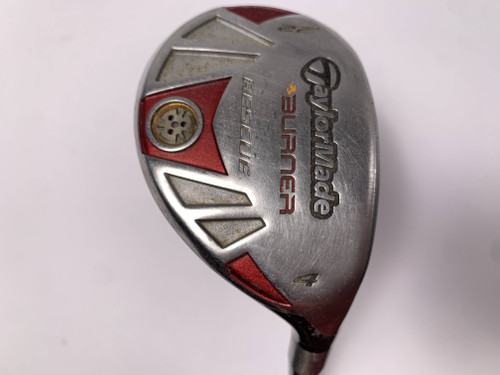 TaylorMade Burner Rescue 4 Hybrid 22* REAX SuperFast 65g Stiff RH Oversize Grip, 1 of 12