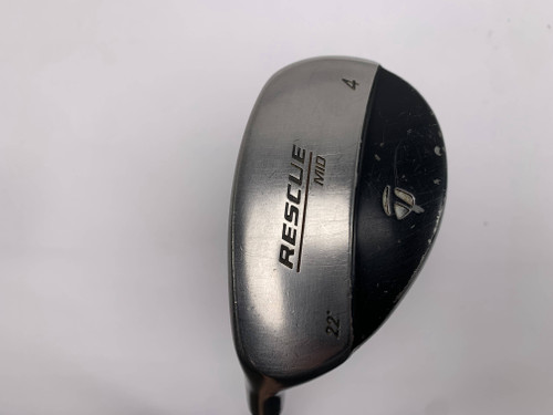 TaylorMade Rescue Mid 4 Hybrid 22* Stiff Graphite Mens LH, 1 of 12