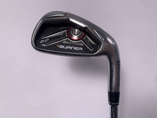 TaylorMade Burner 2.0 Single 6 Iron 85g Stiff Steel Mens RH, 1 of 12