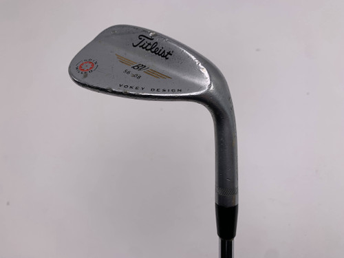 Titleist Vokey Spin Milled Chrome 2009 Sand Wedge SW 56* 8 Wedge Steel Mens RH, 1 of 12