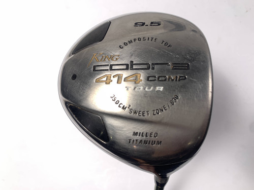 Cobra 414 Composite Driver 9.5* Aldila NV 75s 75g Stiff Graphite Mens RH, 1 of 12