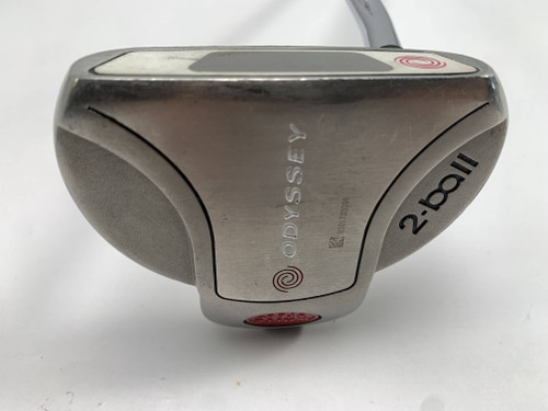 Odyssey White Steel 2-Ball Mid Putter 34" Mens RH, 1 of 12