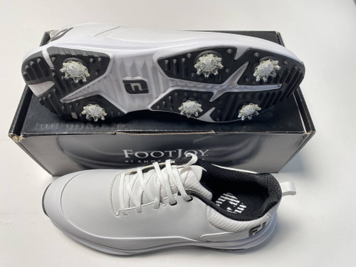 FootJoy FJ Tour Rival Golf Shoes White Black Men's SZ 12 (56958), 1 of 12