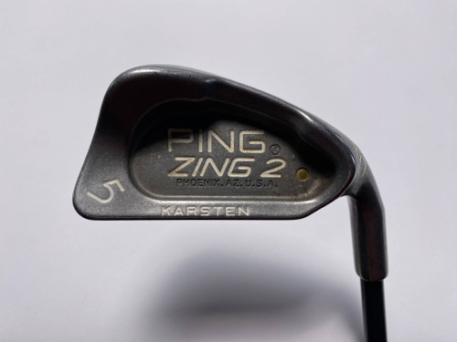 Ping Zing 2 Single 5 Iron White Dot 3* Up Karsten 101 Regular RH -2'', 1 of 12