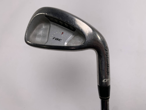 TaylorMade Rac OS Single 5 Iron Light Metal Stiff Steel Mens RH Midsize Grip, 1 of 12