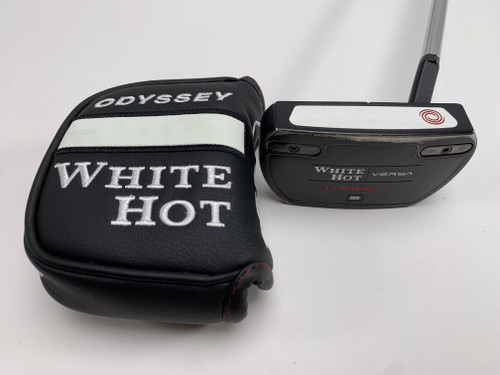 Used Odyssey White Hot Versa Three T Golf Putters | StickHawk