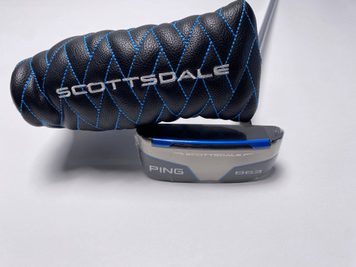Ping Scottsdale B63 2025 Putter 34" SuperStroke Tour 2.0 PT Black Dot RH HC NEW, 1 of 12