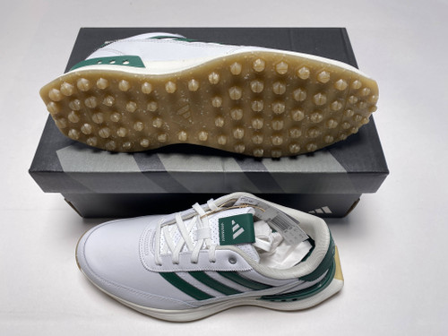 Adidas S2G SL Leather 24 Golf Shoes White Green Men's SZ 9.5 (IF0299), 1 of 12