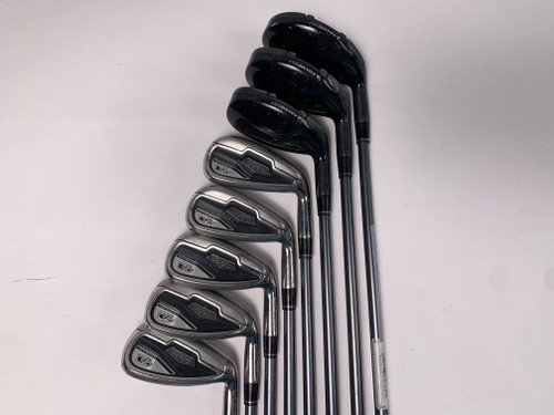 Adams Idea Tech V4 Hybrid Iron Set 4H-6H 7-PW+GW idea V4.0 Regular RH, 1 of 12