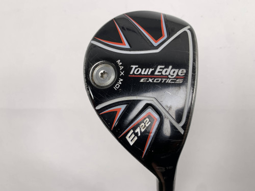 Tour Edge Exotics E722 3 Hybrid 19* KBS Tour Graphite Iron TGI 80 80g Stiff RH, 1 of 12