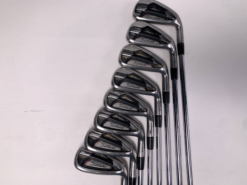 Titleist 714 AP1 Iron Set 4-PW+GW True Temper XP 95 R300 Regular Steel Mens RH, 1 of 12 Titleist 714 AP1 Iron Set 4-PW+GW True Temper XP 95 R300 Regular Steel Mens RH, 1 of 12