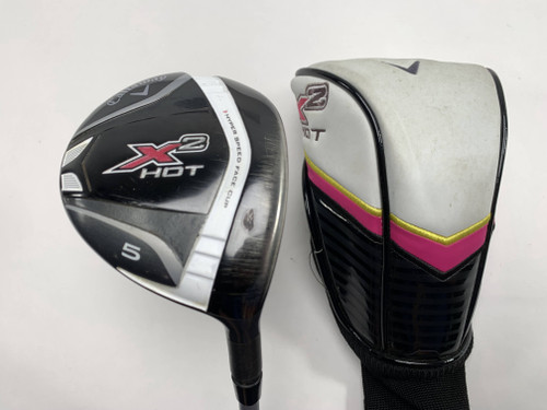 Callaway X2 Hot 5 Fairway Wood 18* Aldila Callaway X2 Hot Ladies RH HC, 1 of 12