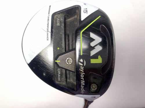 TaylorMade M1 2017 3 Fairway Wood 15* Kuro Kage Silver Ti Ni 70g Regular RH, 1 of 12