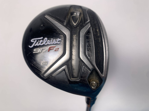 Titleist 917 F2 3 Fairway Wood 15* Fujikura Pro 2.0 Stiff Graphite Mens RH, 1 of 12