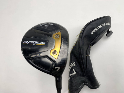 Callaway Rogue ST Max Draw 7 Fairway Wood 22* Cypher Fifty 5.0 50g Senior RH HC, 1 of 12