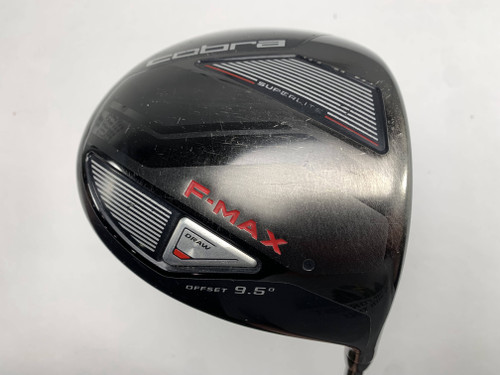 Cobra F-Max Superlite Driver 9.5* SuperLite 45g Regular RH Midsize Grip, 1 of 12