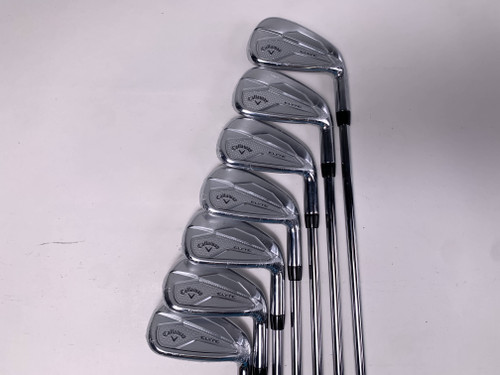 Callaway Elyte Iron Set 5-PW+GW True Temper Vector 85g Regular Steel Mens RH, 1 of 12