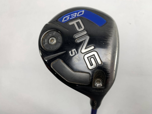 Ping G30 5 Fairway Wood 18* TFC419 Stiff Graphite Mens RH Midsize Grip, 1 of 12 Ping G30 5 Fairway Wood 18* TFC419 Stiff Graphite Mens RH Midsize Grip, 1 of 12