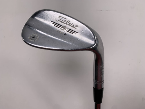 Titleist Vokey SM7 Tour Chrome Gap Wedge GW 52* 8 F-Grind Wedge Steel Mens RH, 1 of 12
