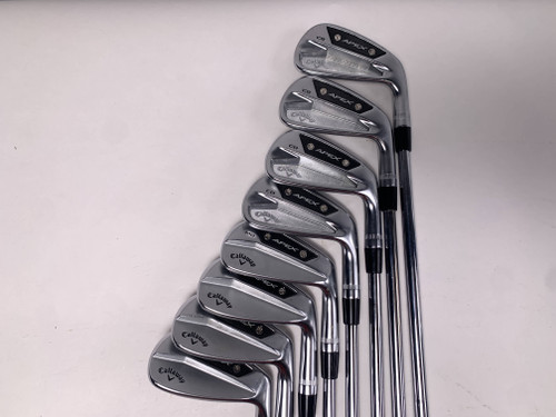Callaway Apex CB/MB 24 Iron Set 4-PW+GW Dynamic Gold X100 Extra Stiff RH, 1 of 12