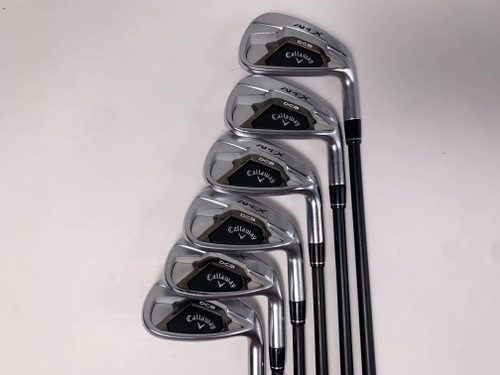 Callaway Apex DCB 21 Iron Set 6-PW+GW Project X Cypher Fifty 5.0 50g Senior RH, 1 of 12