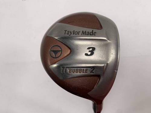 TaylorMade Ti Bubble 2 3 Fairway Wood 15* Bubble 2 80g Regular Graphite Mens RH, 1 of 12