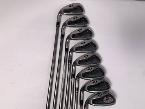 TaylorMade R7 XD Iron Set 3-PW UltraLite 65g Senior Graphite Mens LH, 1 of 12
