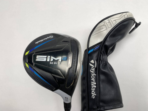 TaylorMade SIM2 MAX 5 Fairway Wood 18* Fujikura Ventus Blue 6-S Stiff RH HC, 1 of 12