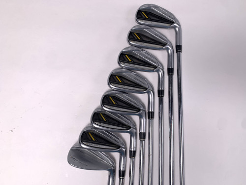 TaylorMade RocketBladez Iron Set 4-PW+GW RocketFuel 85g Regular Steel Mens RH, 1 of 12