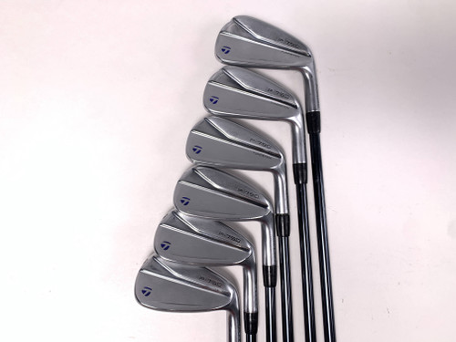 TaylorMade P790 2021 Iron Set 5-PW UST Mamiya Recoil Dart F2 65g Senior Mens RH, 1 of 12