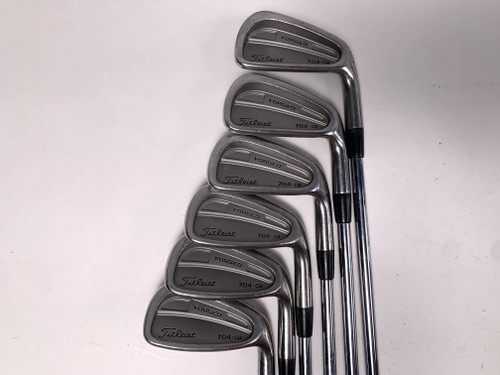 Titleist 704 CB Iron Set 5-PW True Temper Dynamic Gold R300 Regular Mens RH, 1 of 12